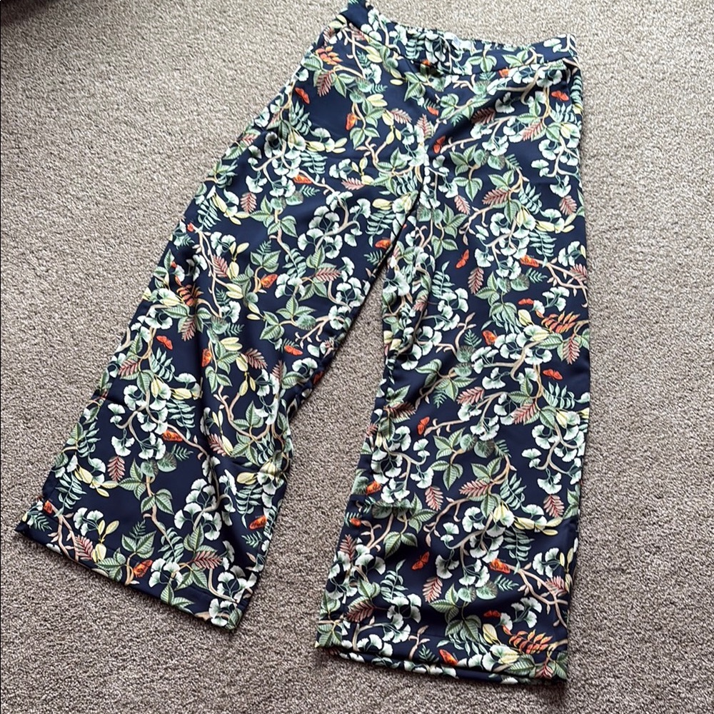 Loft Silky wide leg pant